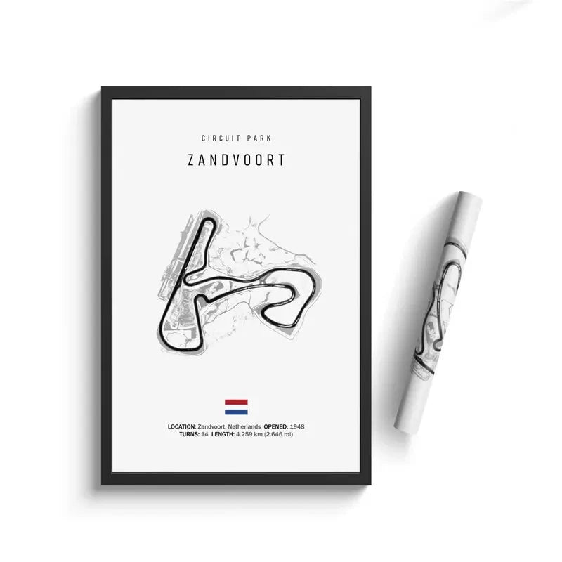 F1 Track Posters