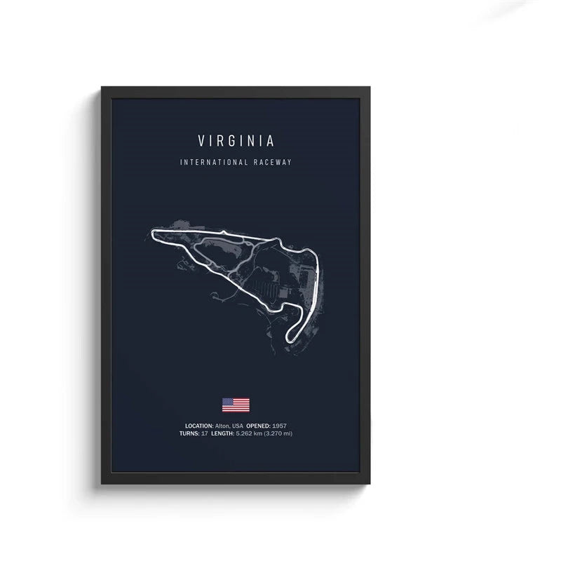 F1 Track Posters