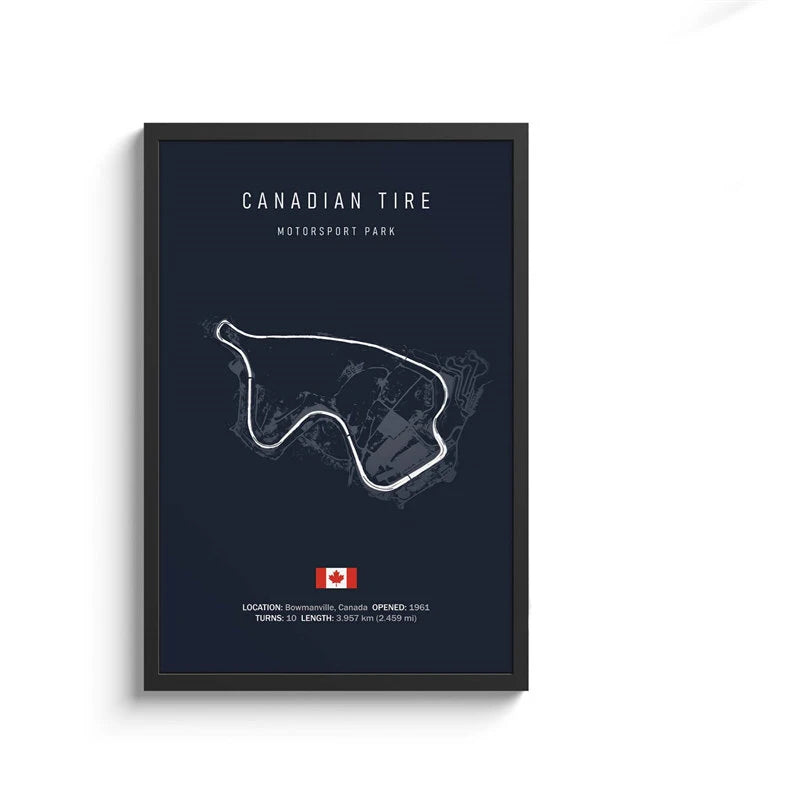 F1 Track Posters