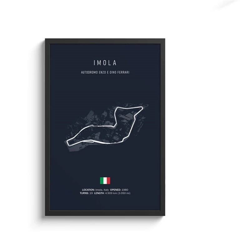 F1 Track Posters