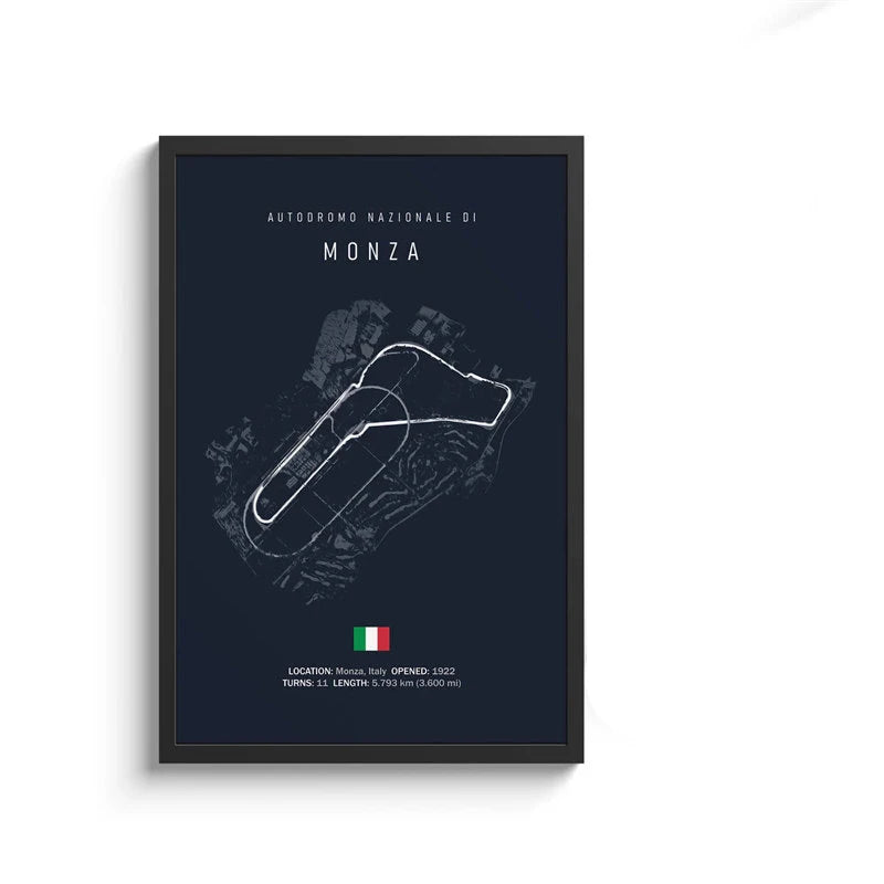 F1 Track Posters