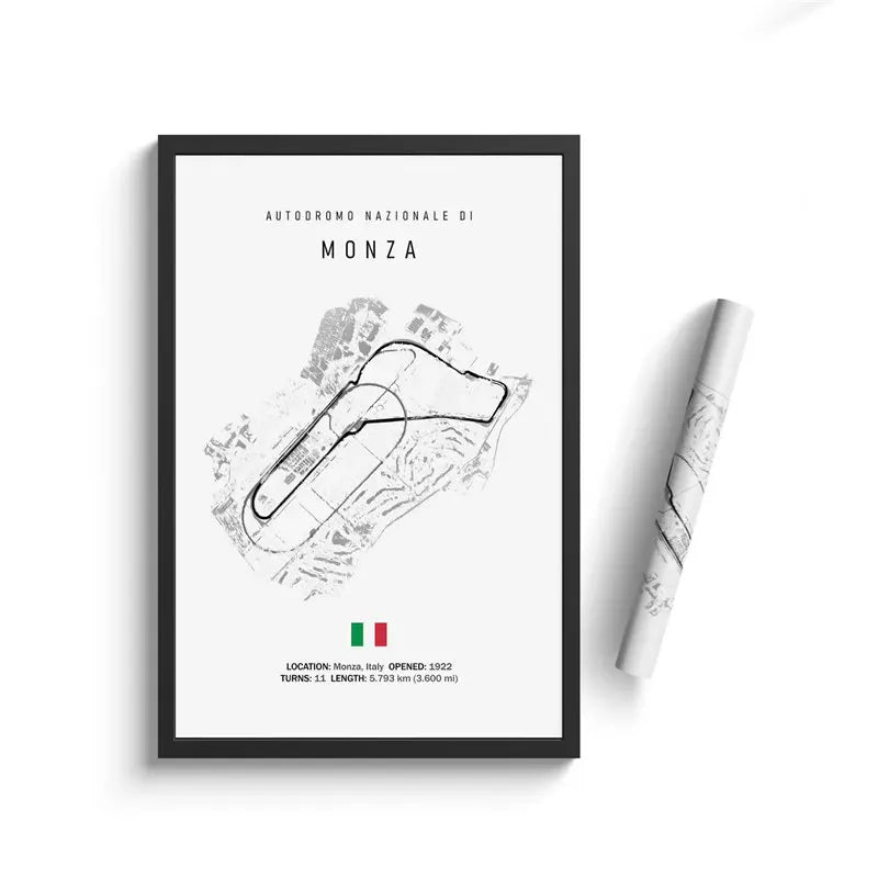 F1 Track Posters