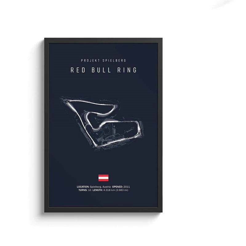 F1 Track Posters