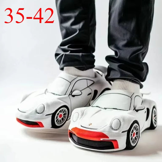 Plush Car Slippers